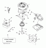 Husqvarna CT 126 (96051001303) - Lawn Tractor (2013-04) Listas de piezas de repuesto y dibujos ENGINE