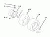 Husqvarna CT 131 (96061022207) - Lawn Tractor (2012-08 & After) Listas de piezas de repuesto y dibujos WHEELS TIRES