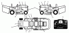 Husqvarna CT 141 (96061033902) - Lawn Tractor (2013-09) Listas de piezas de repuesto y dibujos DECALS