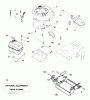 Husqvarna CTH 141 (96061032100) - Lawn Tractor (2010-11 & After) Listas de piezas de repuesto y dibujos ENGINE
