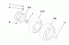Husqvarna CTH 150 (954140101A) - Lawn Tractor (1999-10 & After) Listas de piezas de repuesto y dibujos Wheels & Tires