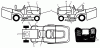 Husqvarna CTH 164T (96051009400) - Lawn Tractor (2013-06) Listas de piezas de repuesto y dibujos DECALS