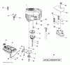 Husqvarna GTH 2254XP (96023000200) - Garden Tractor (2005-05 & After) Listas de piezas de repuesto y dibujos Engine