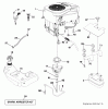 Husqvarna LGT 2654 (96043014800) - Lawn Tractor (2012-10 & After) Listas de piezas de repuesto y dibujos ENGINE