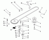 Husqvarna LR 121 (954140001A) - Lawn Tractor (1997-12 & After) Listas de piezas de repuesto y dibujos Ground Drive