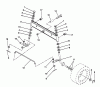 Husqvarna LRH 125 (954000622) (HN125HR38B) - Lawn Tractor (1994-01 & After) Listas de piezas de repuesto y dibujos Front Axle
