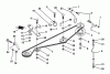Husqvarna LRH 125 (954000622) (HN125HR38B) - Lawn Tractor (1994-01 & After) Listas de piezas de repuesto y dibujos Ground Drive