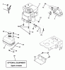 Husqvarna LT 120 (954140047) (HCLT120B) - Lawn Tractor (1998-01 & After) Listas de piezas de repuesto y dibujos Engine