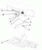 Husqvarna Z2-7 - Z Grass Collection System (2003-04 & After) Listas de piezas de repuesto y dibujos Top/Frame Assembly 540200853