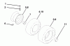 Husqvarna LTH 120 (954140003D) - Lawn Tractor (1998-07 & After) Listas de piezas de repuesto y dibujos Wheels And Tires