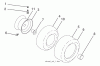 Husqvarna LTH 1438 (96043006900) - Lawn Tractor (2008-12 & After) (California) Listas de piezas de repuesto y dibujos Wheels And Tires