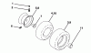 Husqvarna LTH 145 (954140006A) - Lawn Tractor (1997-12 & After) Pièces détachées Wheels And Tires