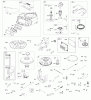Husqvarna LTH 18538 (917.289600) - Lawn Tractor (SEARS) (2010-05 & After) (Sears Craftsman) Listas de piezas de repuesto y dibujos Engine Image 2