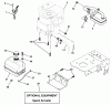 Husqvarna LTH 18542A (954571731) - Lawn Tractor (2003-11 & After) Listas de piezas de repuesto y dibujos Engine