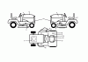 Husqvarna LTH 2038R (96041028300) - Lawn Tractor (2012-05 & After) Listas de piezas de repuesto y dibujos DECALS