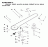 Jonsered LR13 (J81336C, 954130022) - Lawn & Garden Tractor (2000-03) Listas de piezas de repuesto y dibujos DRIVE
