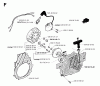 Jonsered 2040 - Chainsaw (1995-11) Listas de piezas de repuesto y dibujos STARTER