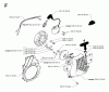 Jonsered 2040 - Chainsaw (1998-10) Listas de piezas de repuesto y dibujos STARTER