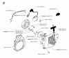 Jonsered 2036 - Chainsaw (2002-01) Listas de piezas de repuesto y dibujos STARTER