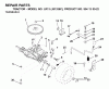 Jonsered LR13 (J81336C, 954130022) - Lawn & Garden Tractor (2000-03) Listas de piezas de repuesto y dibujos TRANSMISSION