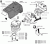 Jonsered 2041 - Chainsaw (1994-12) Listas de piezas de repuesto y dibujos CYLINDER PISTON