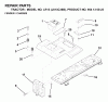 Jonsered LR13 (J813C36B, 954130023) - Lawn & Garden Tractor (1998-12) Listas de piezas de repuesto y dibujos CHASSIS ENCLOSURES