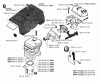Jonsered 2050 - Chainsaw (2001-09) Ersatzteile CYLINDER PISTON