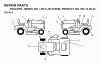 Jonsered LR13 (J813C36B, 954130023) - Lawn & Garden Tractor (1998-12) Listas de piezas de repuesto y dibujos DECALS