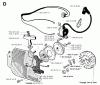 Jonsered 2055 - Chainsaw (1994-05) Listas de piezas de repuesto y dibujos STARTER