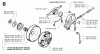 Jonsered 2063 - Chainsaw (1997-11) Listas de piezas de repuesto y dibujos CLUTCH OIL PUMP