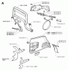 Jonsered 2071 EPA - Chainsaw (1999-03) Listas de piezas de repuesto y dibujos CHAIN BRAKE CLUTCH COVER