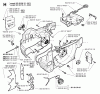 Jonsered 2071 EPA - Chainsaw (1999-03) Listas de piezas de repuesto y dibujos CRANKCASE