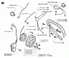 Jonsered 2063 - Chainsaw (1999-03) Listas de piezas de repuesto y dibujos IGNITION SYSTEM