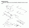 Jonsered LR13 (J8F1336TC, 954130021) - Lawn & Garden Tractor (2000-02) Listas de piezas de repuesto y dibujos DASH