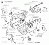 Jonsered 2065 - Chainsaw (1997-02) Ersatzteile CRANKCASE