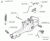 Jonsered 2065 - Chainsaw (1997-02) Spareparts FUEL TANK