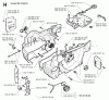 Jonsered 2065 - Chainsaw (1997-11) Listas de piezas de repuesto y dibujos CRANKCASE