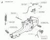 Jonsered 2071 - Chainsaw (1997-02) Spareparts FUEL TANK