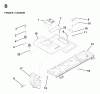 Jonsered LR13 (954130013) - 36" Lawn & Garden Tractor (1998-01) Listas de piezas de repuesto y dibujos CHASSIS ENCLOSURES