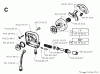 Jonsered 2094 - Chainsaw (1991-06) Listas de piezas de repuesto y dibujos CLUTCH OIL PUMP