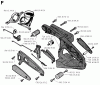 Jonsered 2094 - Chainsaw (1991-06) Listas de piezas de repuesto y dibujos HANDLE