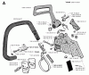 Jonsered 2095 - Chainsaw (1995-09) Listas de piezas de repuesto y dibujos CHAIN BRAKE