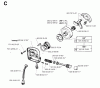 Jonsered 2095 - Chainsaw (1995-09) Listas de piezas de repuesto y dibujos CLUTCH OIL PUMP