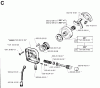 Jonsered 2095 - Chainsaw (1996-10) Listas de piezas de repuesto y dibujos CLUTCH OIL PUMP