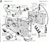 Jonsered 2095 - Chainsaw (1996-10) Listas de piezas de repuesto y dibujos CRANKCASE