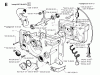 Jonsered 2095 - Chainsaw (2000-06) Listas de piezas de repuesto y dibujos CRANKCASE