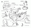 Jonsered 2149 - Chainsaw (1999-05) Ersatzteile CRANKCASE