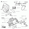 Jonsered 2149 - Chainsaw (2001-09) Listas de piezas de repuesto y dibujos CHAIN BRAKE