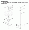 Jonsered LR13A (J813H36C, 954130024) - Lawn & Garden Tractor (2000-03) Listas de piezas de repuesto y dibujos STEERING