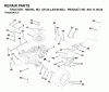 Jonsered LR13A (J813H36C, 954130024) - Lawn & Garden Tractor (2000-03) Listas de piezas de repuesto y dibujos TRANSMISSION